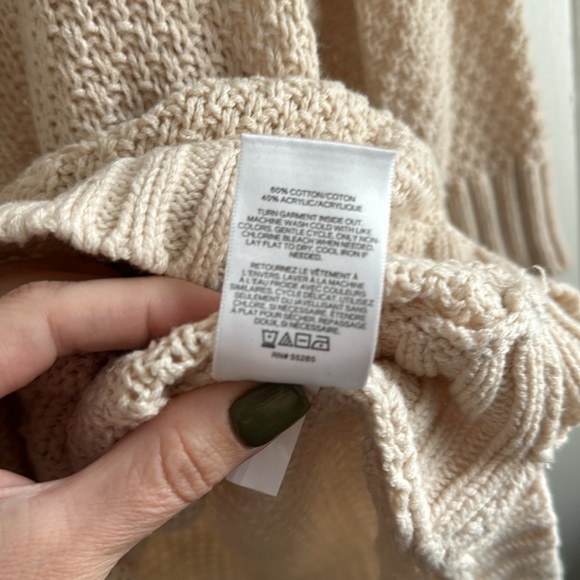 Express mock neck sweater medium worn once - Picture 4 of 5